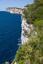 Chorwacja, klify wyspy Dugi Otok
