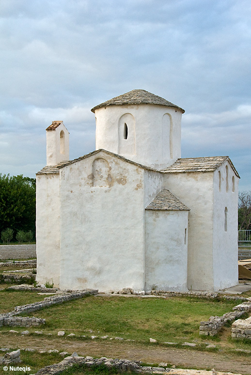 Chorwacja, Nin, najmniejsza katedra - kościół św. Krzyża