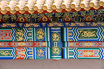 Pekin, Zakazane Miasto - belki dachu