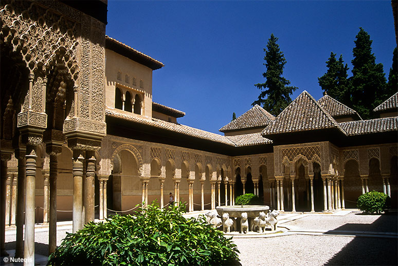 Alhambra, Dziedziniec Lwów