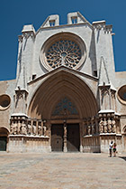 Tarragona, fasada katedry