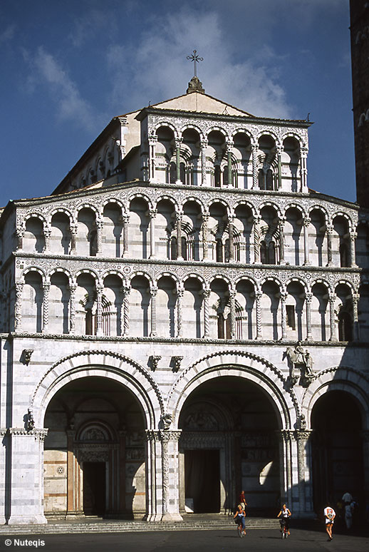 Lukka, fasada katedry San Martino