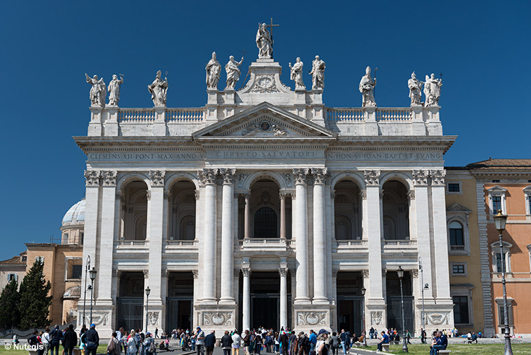 Rzym, fasada bazyliki św. Jana na Lateranie