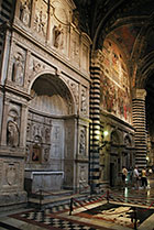 Siena, wnętrze katedry Santa Maria Assunta