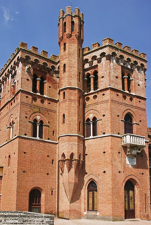 Toskania, Castello di Brolio