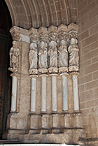 Évora, fragment portalu katedry