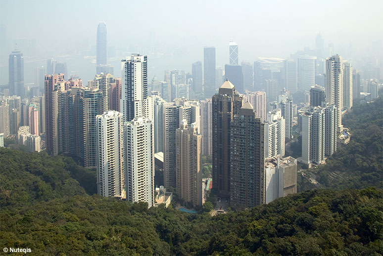 Hongkong ze Szczytu Wiktorii
