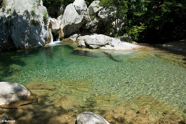 Chorwacja, Paklenica - potok