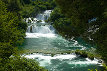 Chorwacja, P.N. Krka - kaskady Skradinski Buk