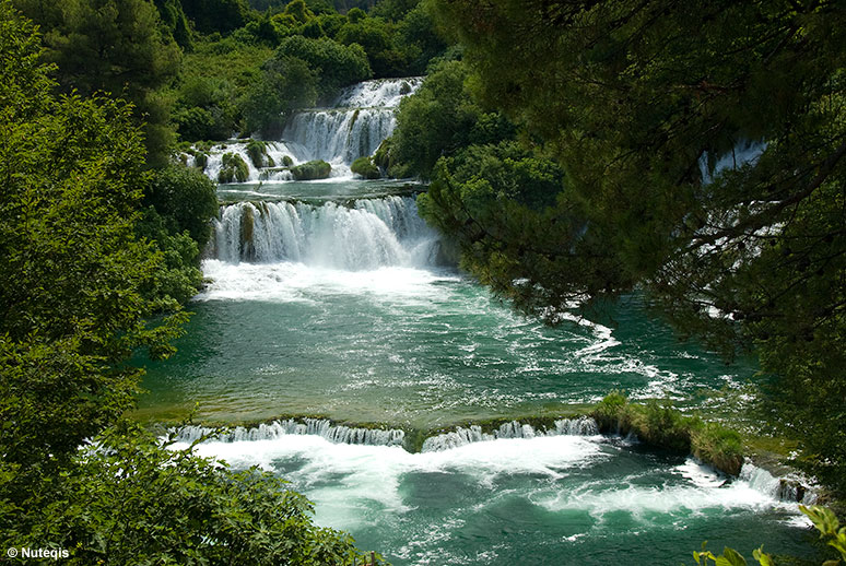 Chorwacja, P.N. Krka - kaskady Skradinski Buk