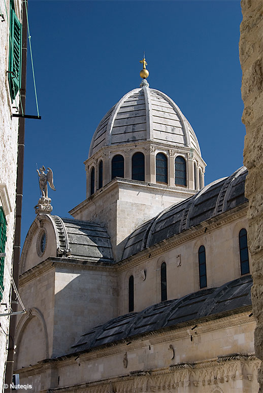 Szybenik, kopuła katedry św. Jakuba