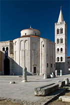 Zadar, forum - Sv Donat i dzwonnica katedry