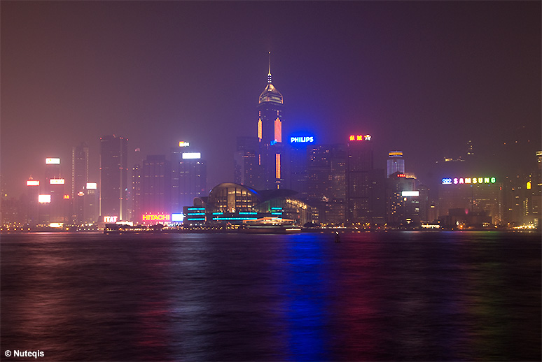 Hongkong, panorama z Koulun
