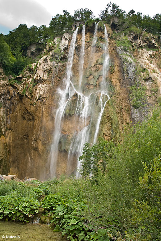 Chorwacja, Park Jeziora Plitwickie - Veliki Slap