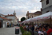 Chorwacja, główna ulica Nin