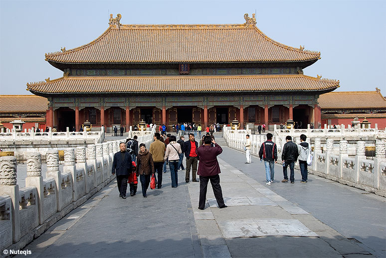 Pekin, Zakazane Miasto - Pałac Niebiańskiej Czystości