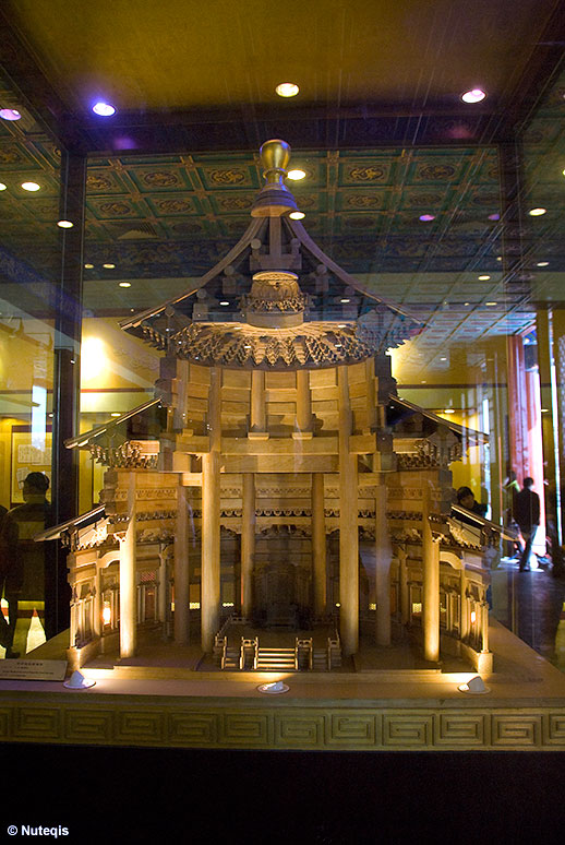 Pekin, Świątynia Nieba - model