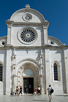 Chorwacja, front katedry w Szybeniku