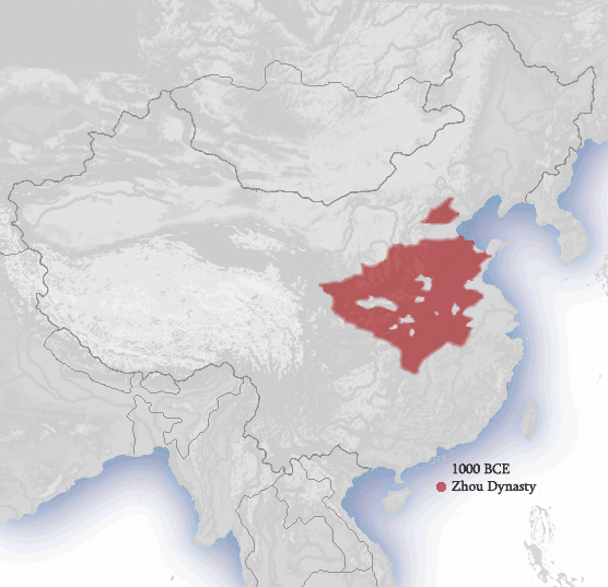 Terytoria dynastii w Chinach