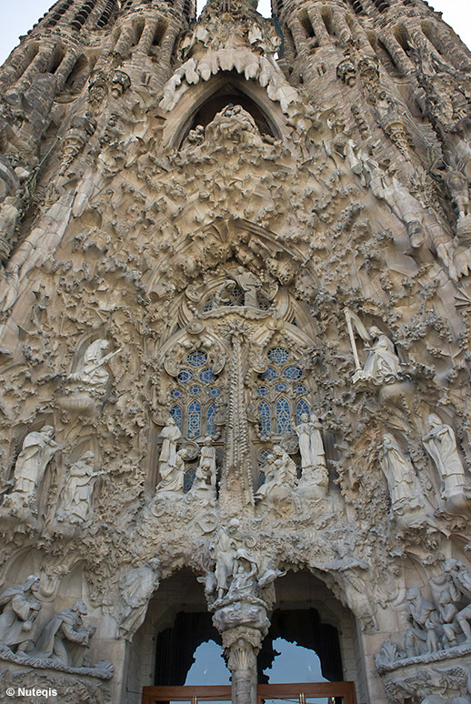 Barcelona, Sagrada Familia - fasada Narodzenia Pańskiego