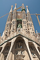 Barcelona, Sagrada Familia - fasada Męki Pańskiej