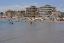 Katalonia, plaże Costa Dorada w Cunit