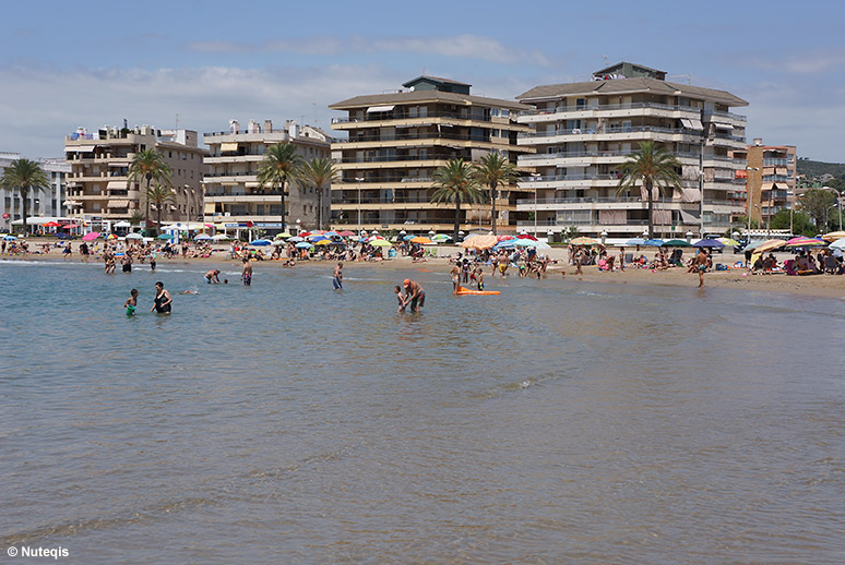 Katalonia, plaże Costa Dorada w Cunit