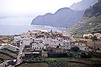 Wyspy Kanaryjskie, La Gomera, wioska Agulo