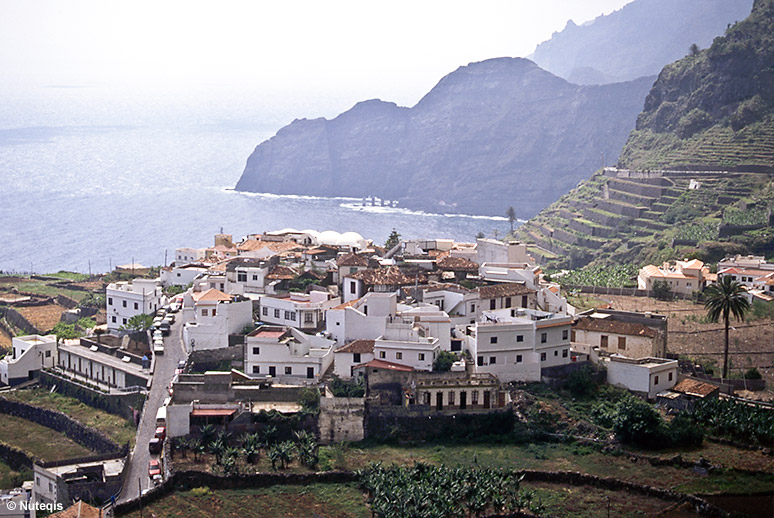 Wyspy Kanaryjskie, La Gomera, wioska Agulo