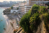 Andaluzja, Nerja, widok z Balcón de Europa
