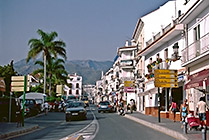 Ulica w Nerja, w Andaluzji
