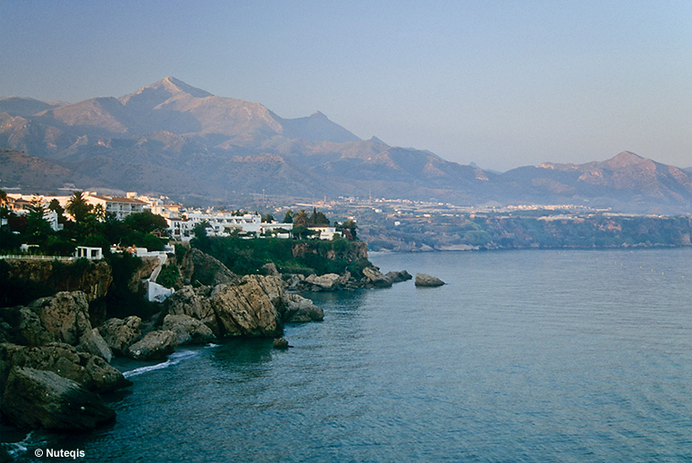 Nerja i okolice, widok z Balcón de Europa