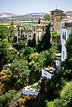 Andaluzja, Ronda, opuszczony Casa del Rey Moro