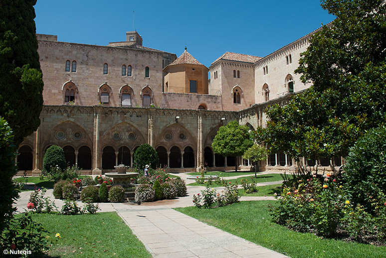 Katalonia, krużganki katedry w Tarragonie
