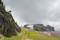 Dolomity latem, wędrówka pod gondolkę Boe w Alta Badia