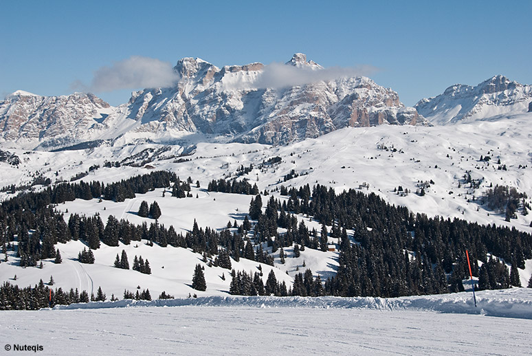 Dolomity, góry w Alta Badia