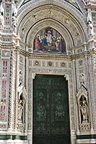 Florencja, wejście do katedry