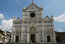 Florencja, fasada Santa Croce