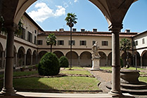 Florencja, krużganek dawnego klasztoru San Marco