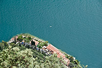 Jezioro Garda, z drogi wokół jeziora