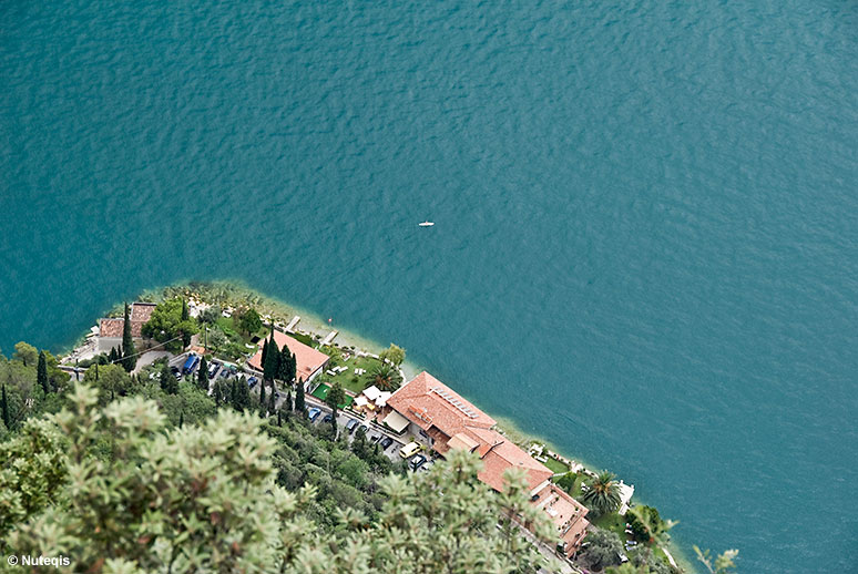 Jezioro Garda, z drogi wokół jeziora