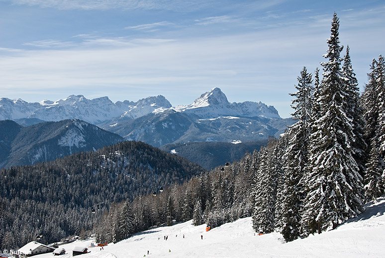 Południowy Tyrol, Dolomity, zjazd z Kronplatz