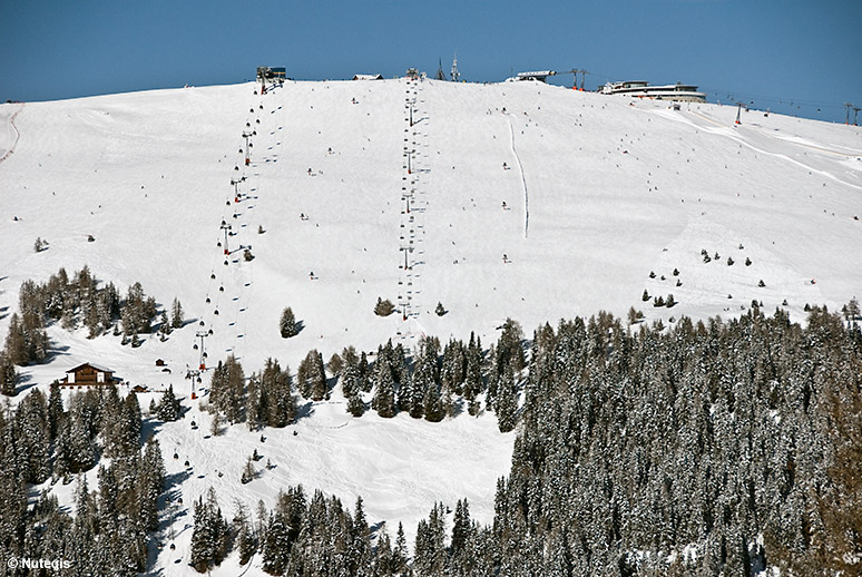 Włochy, Dolomity, szczyt Kronplatz