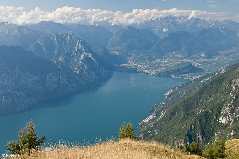 Monte Baldo, widok na Riva Del Garda