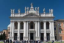 Rzym, fasada bazyliki św. Jana na Lateranie