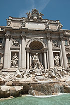 Rzym, fontanna di Trevi