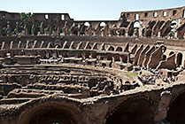 Rzym, Koloseum widziane od środka