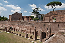 Rzym, dawne obiekty na wzgórzu palatyńskim
