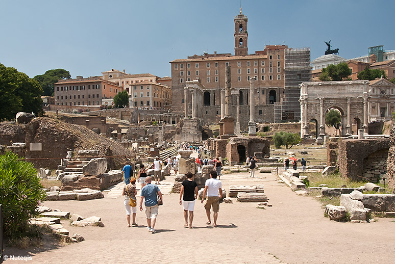 Rzym, spacer po Forum Romanum