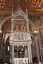 Rzym, bazylika św. Jana na Lateranie, cyborium